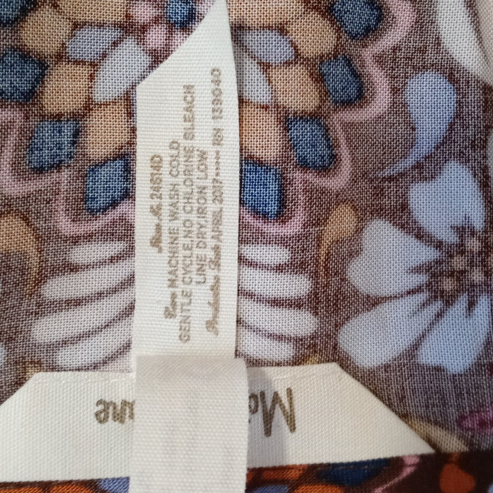 🤎Matilda Jane🤎 - Brown/Cream/Blue Intermission Damask Print Dress - Picture 12 of 14